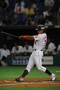 決勝で先制タイムリーを放った4番の池邉