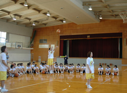 写真：シュート見本