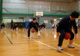 ボールを落とさないように