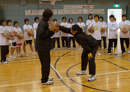 メニューの説明中