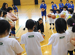 写真：ボールと友達