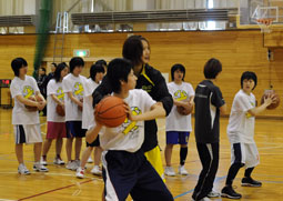 写真：ゴールを見よう