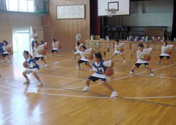 写真：まずは基本姿勢