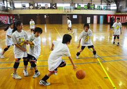 写真：ミニゲームで