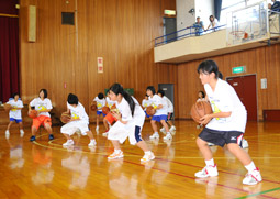 基本姿勢が大事なポイントです