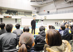 内海代表監督による指導者講習会