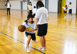 基本姿勢からピボット