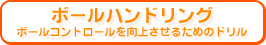 ボールハンドリング〜ボールコントロールを向上させるためのドリル〜